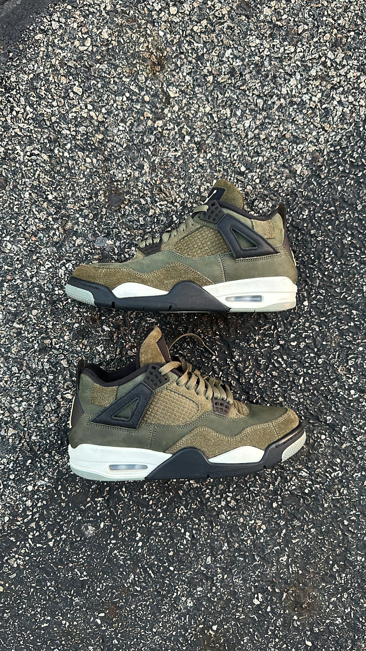 Jordan 4 Olive Craft”