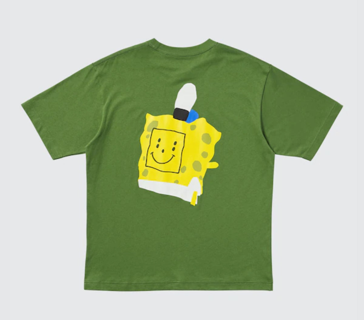 SpongeBob SquarePants Cactus Plant Flea Market UT Graphic T-Shirt