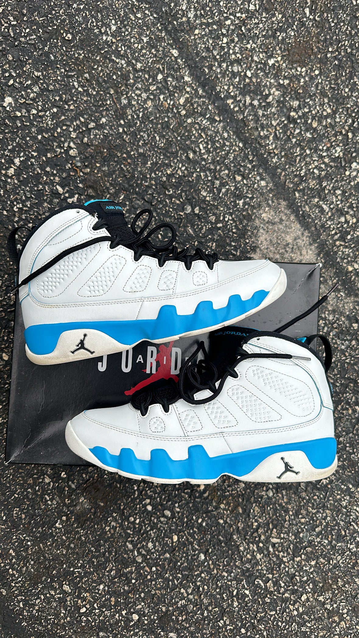 Jordan 9 “powder blue”2024