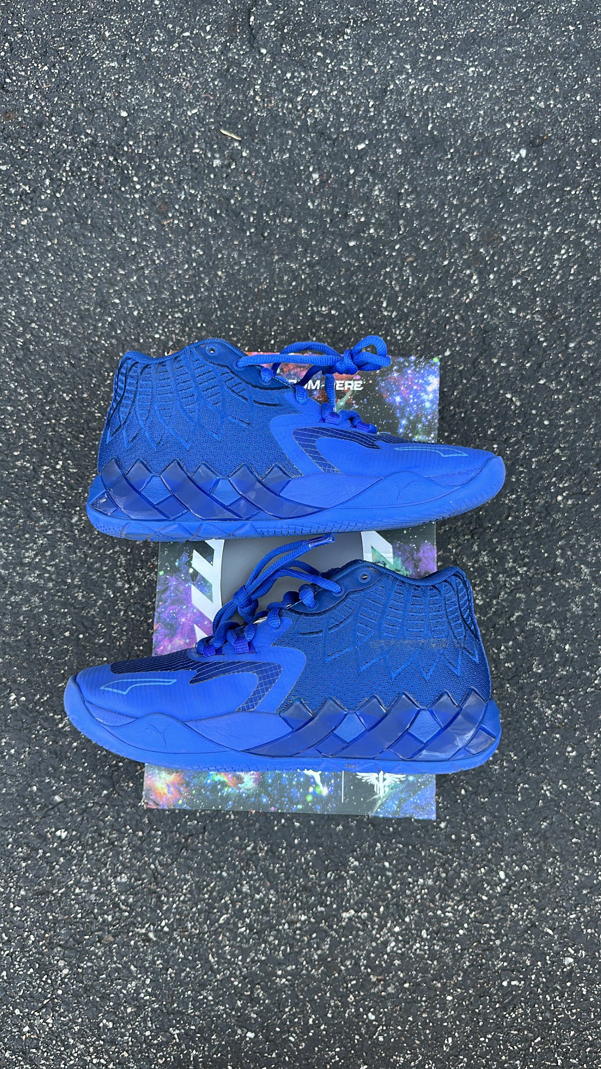 Puma Lamelo ball “Team Blazing Blue” (GS)