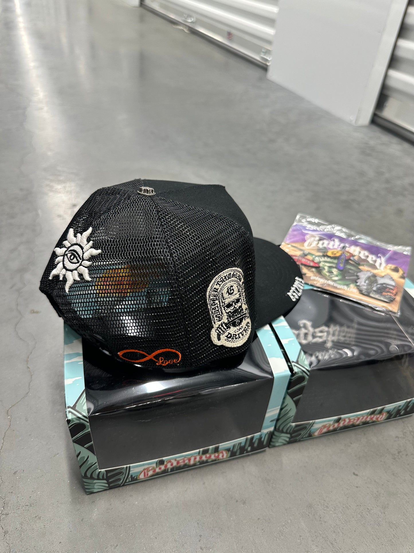 Godspeed Forever Trucker Hat / Pins