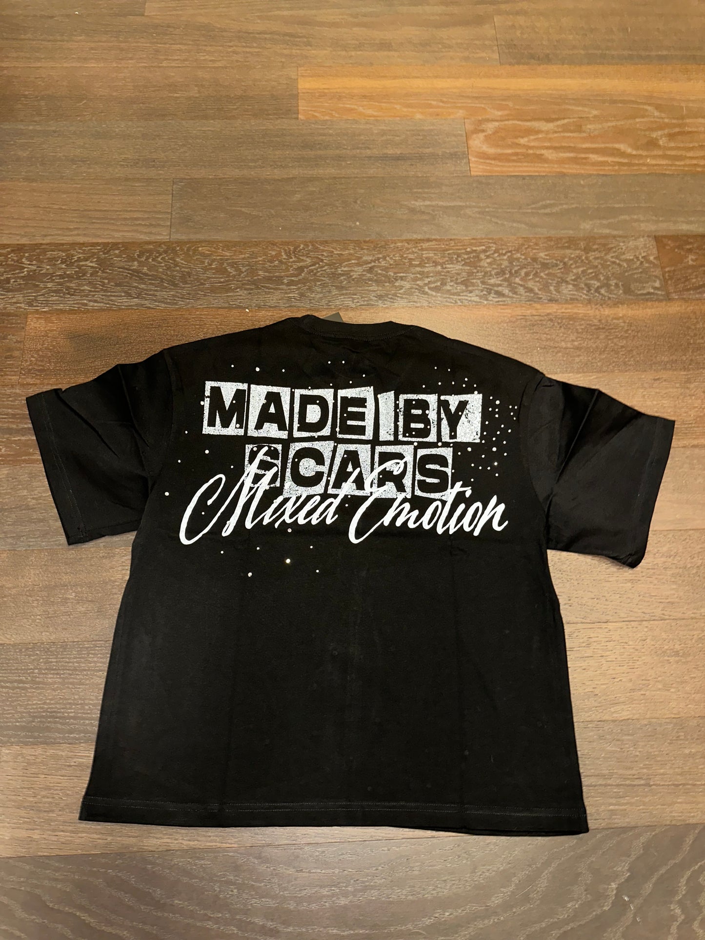 Mixed emotions Black “Scar” Tee