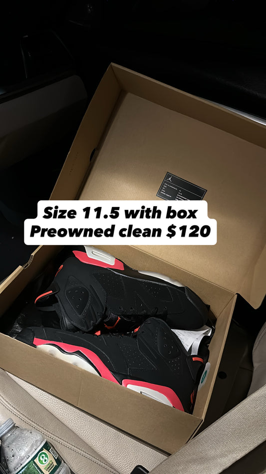 Jordan 6 infrared 2025