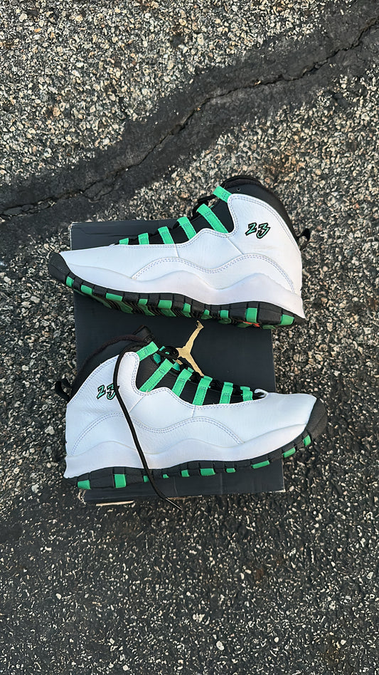 Jordan 10 “Lucky Green” (GS)