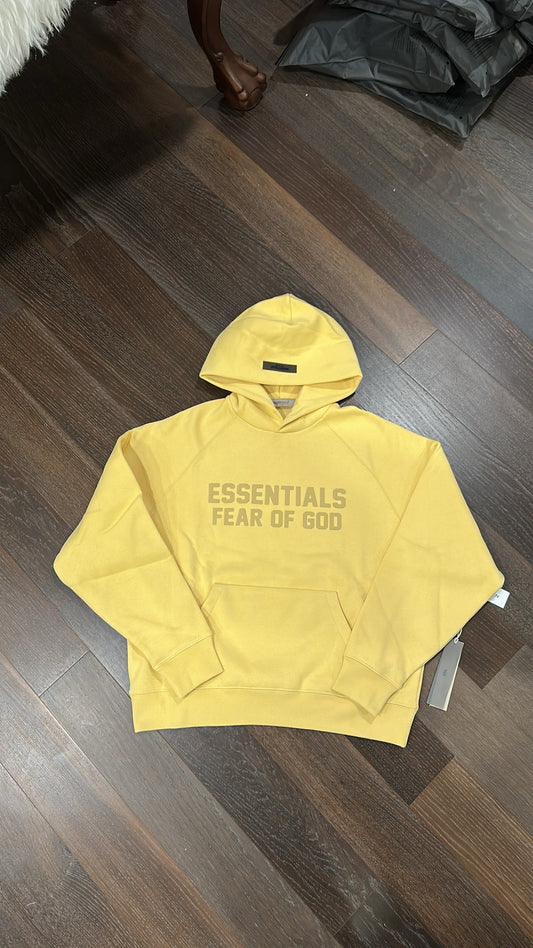 Fear Of God Essential Pullover Hoodie “Light Tuscan”