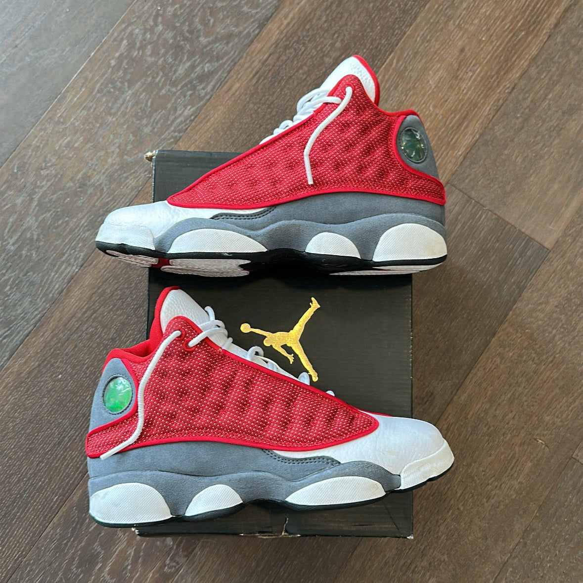 Jordan 13 “Gym Red Flint” (gs)