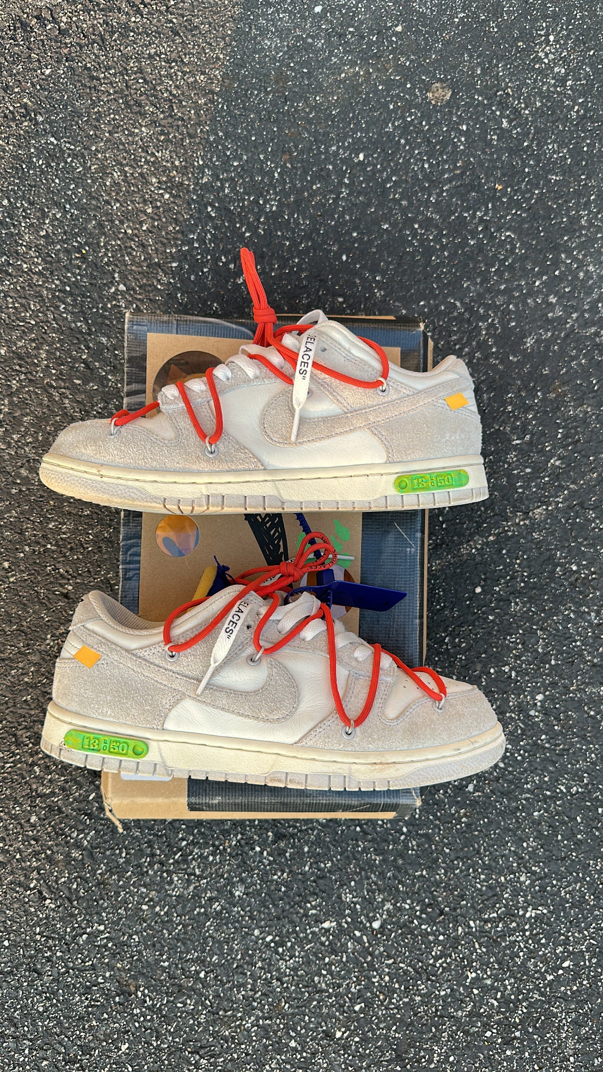 Nike dunk low Offwhite “Lot 11”