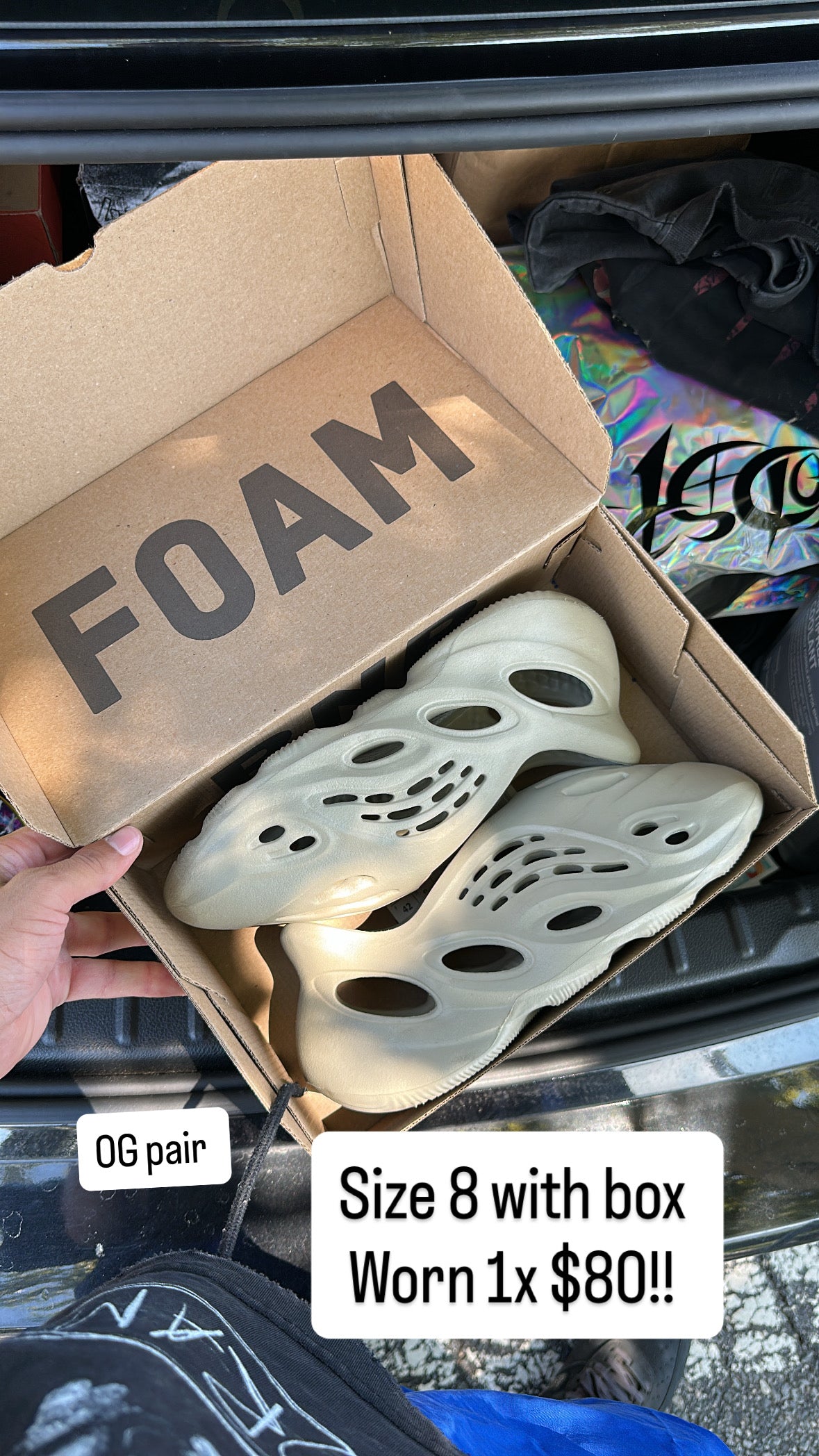 Adidas Yeezy foam runners