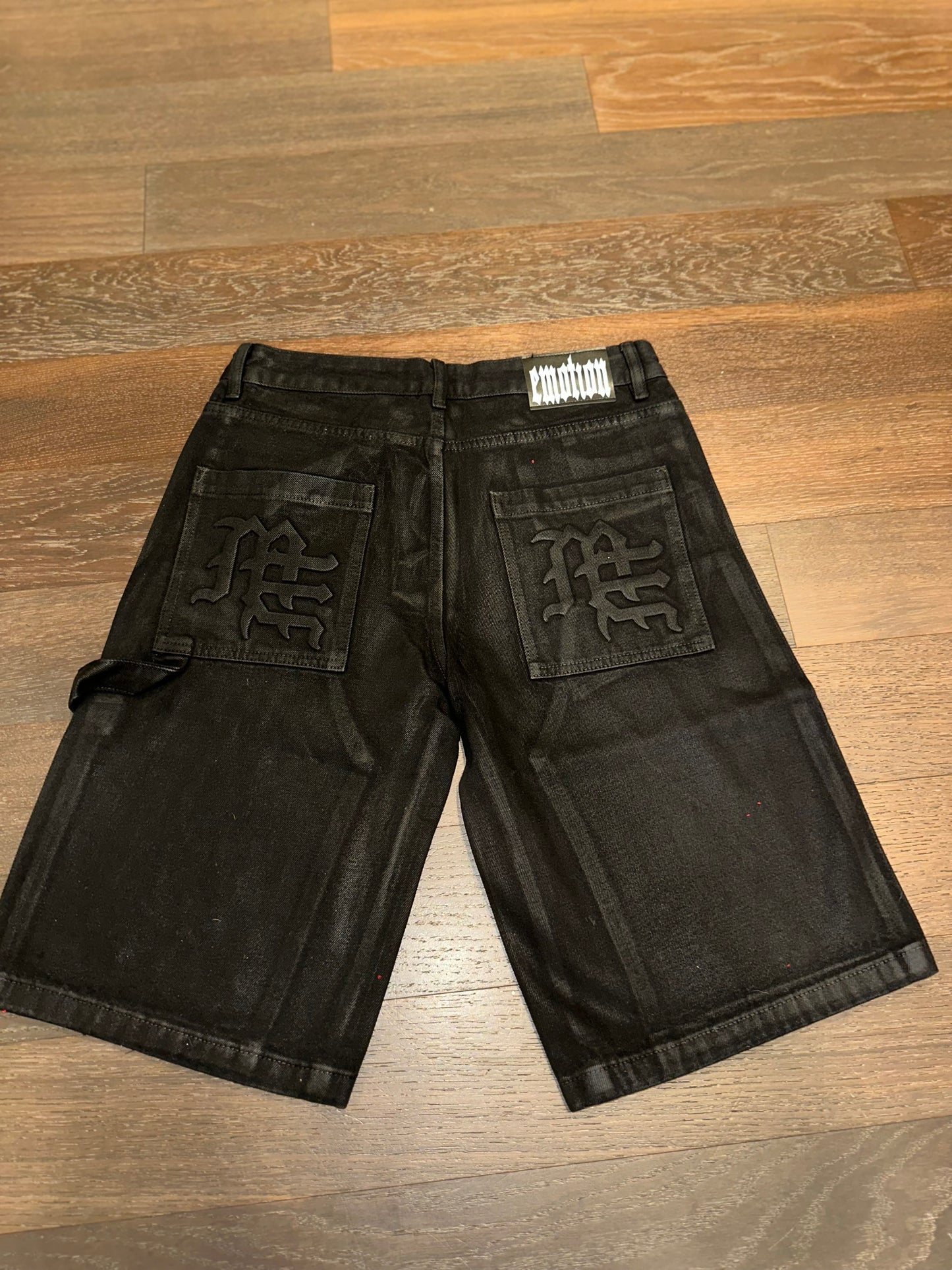 Mixed emotions “Worker” Wax Shorts
