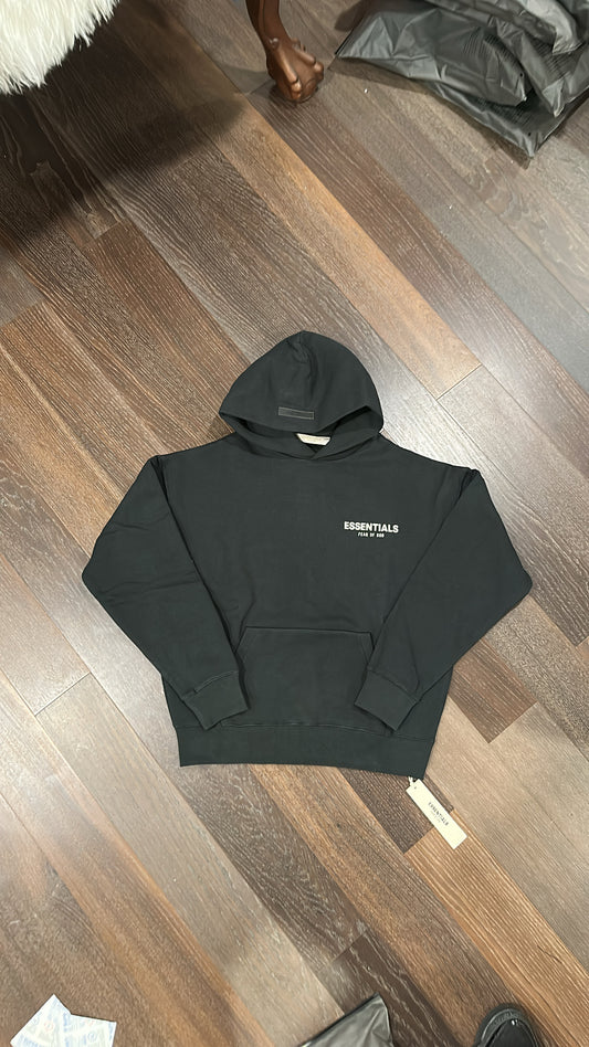 Fear Of God Essential Pullover Hoodie “Black” (kids)