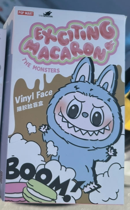 Exciting macaron labubu blind box