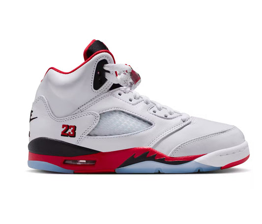 Jordan 5 “Fire Red Black tongue” 2025 (GS)