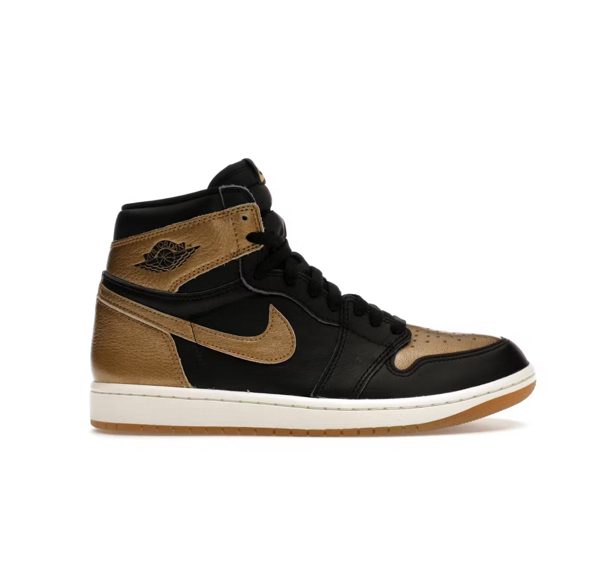 Jordan 1 high Og “Black Metallic Gold”