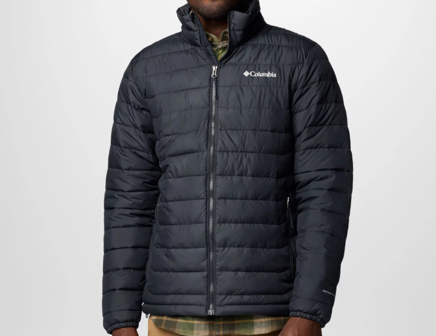 Columbia puffer zip up jacket