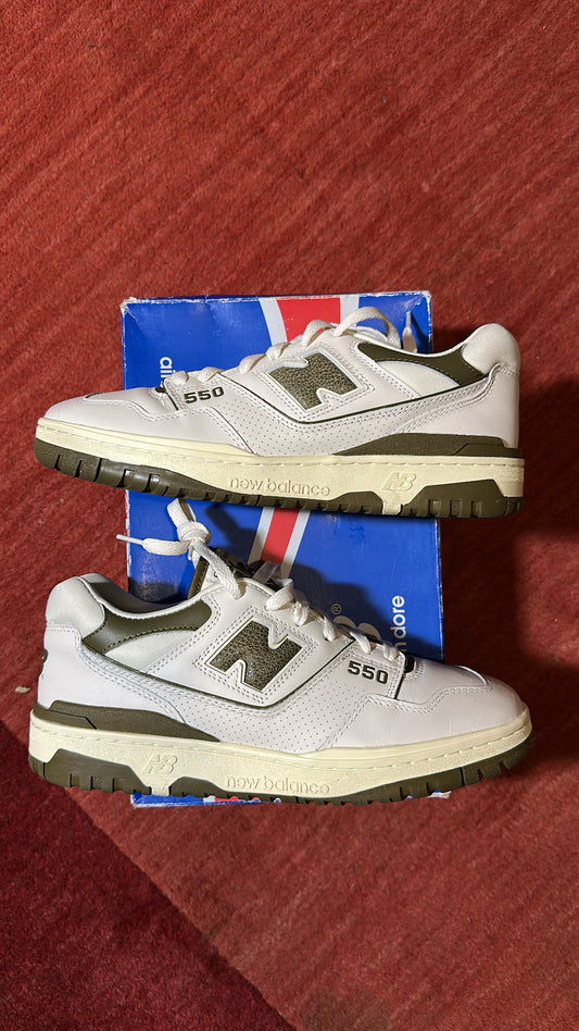 New Balance 550 x Aime Leon Dore White/Olive
