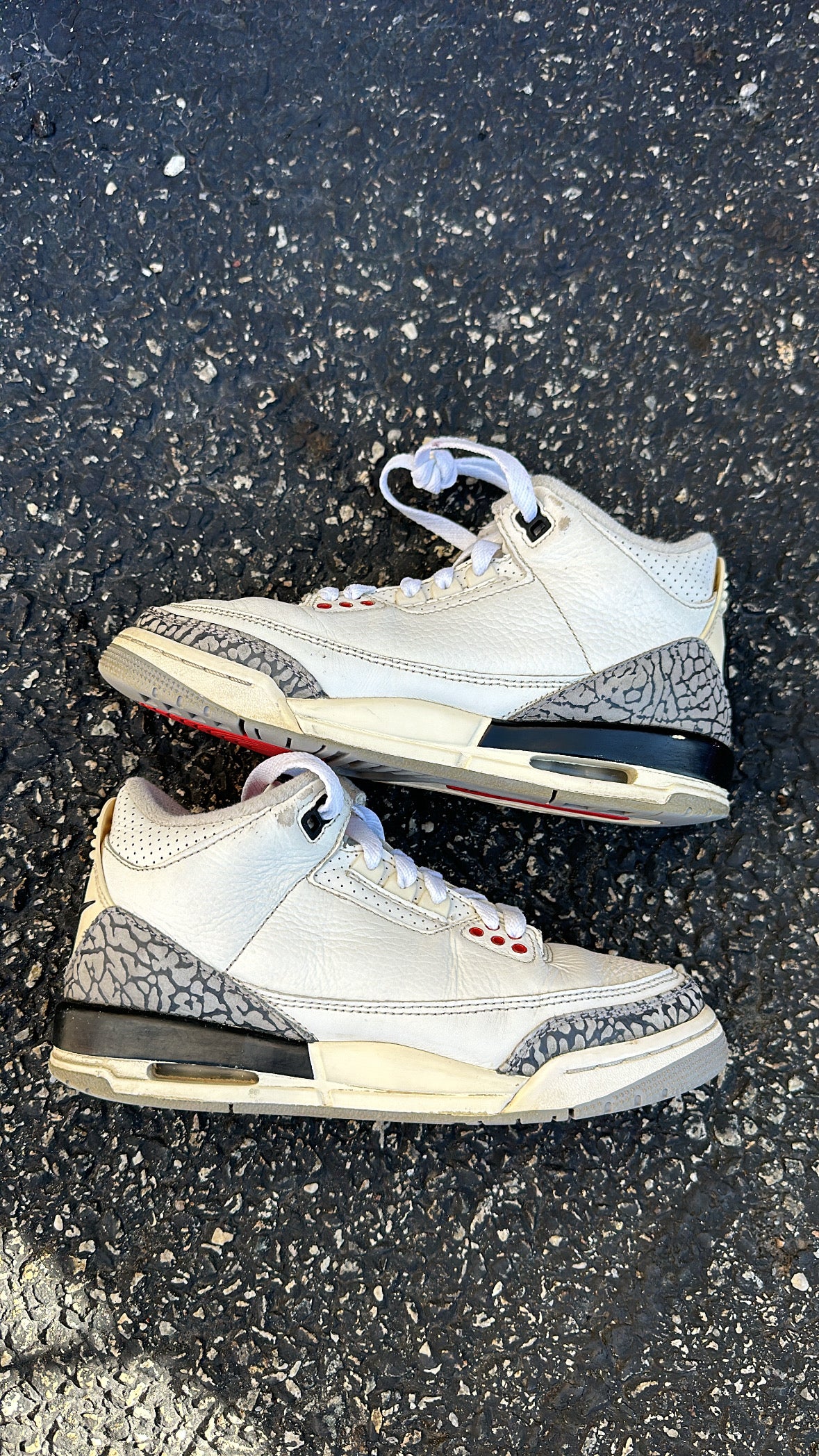 Jordan 3 “White Cement Reimagined” (GS)