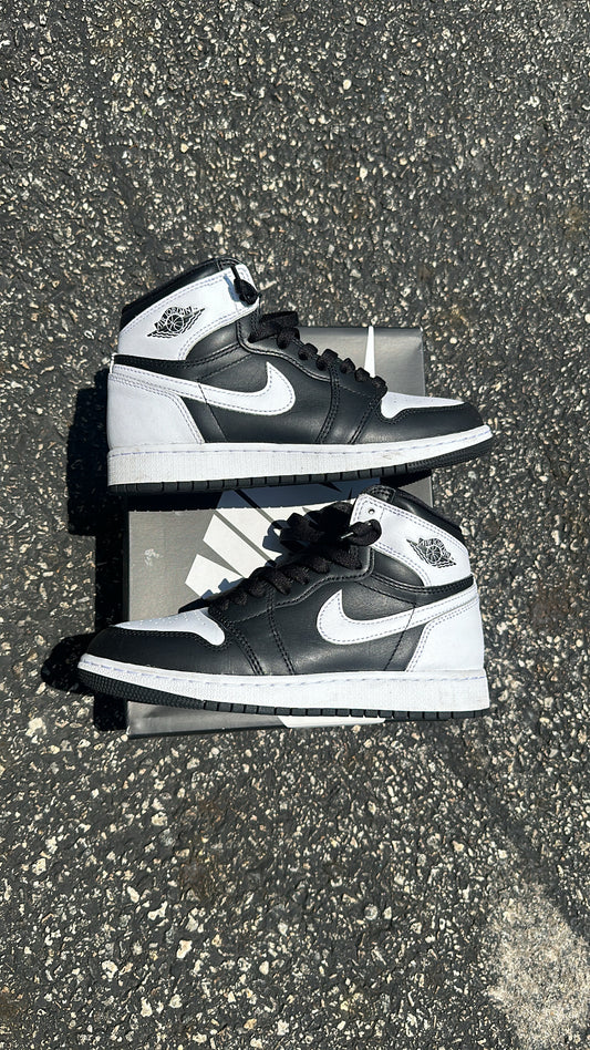 Jordan 1 high og “Black White” (GS)