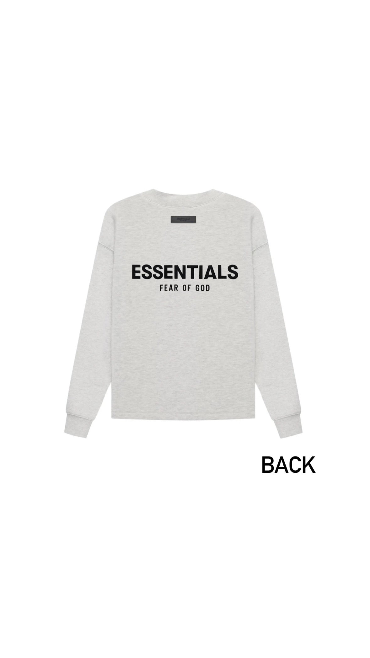 FOG Essential Relaxed crewneck SS22 “Light Oatmeal”