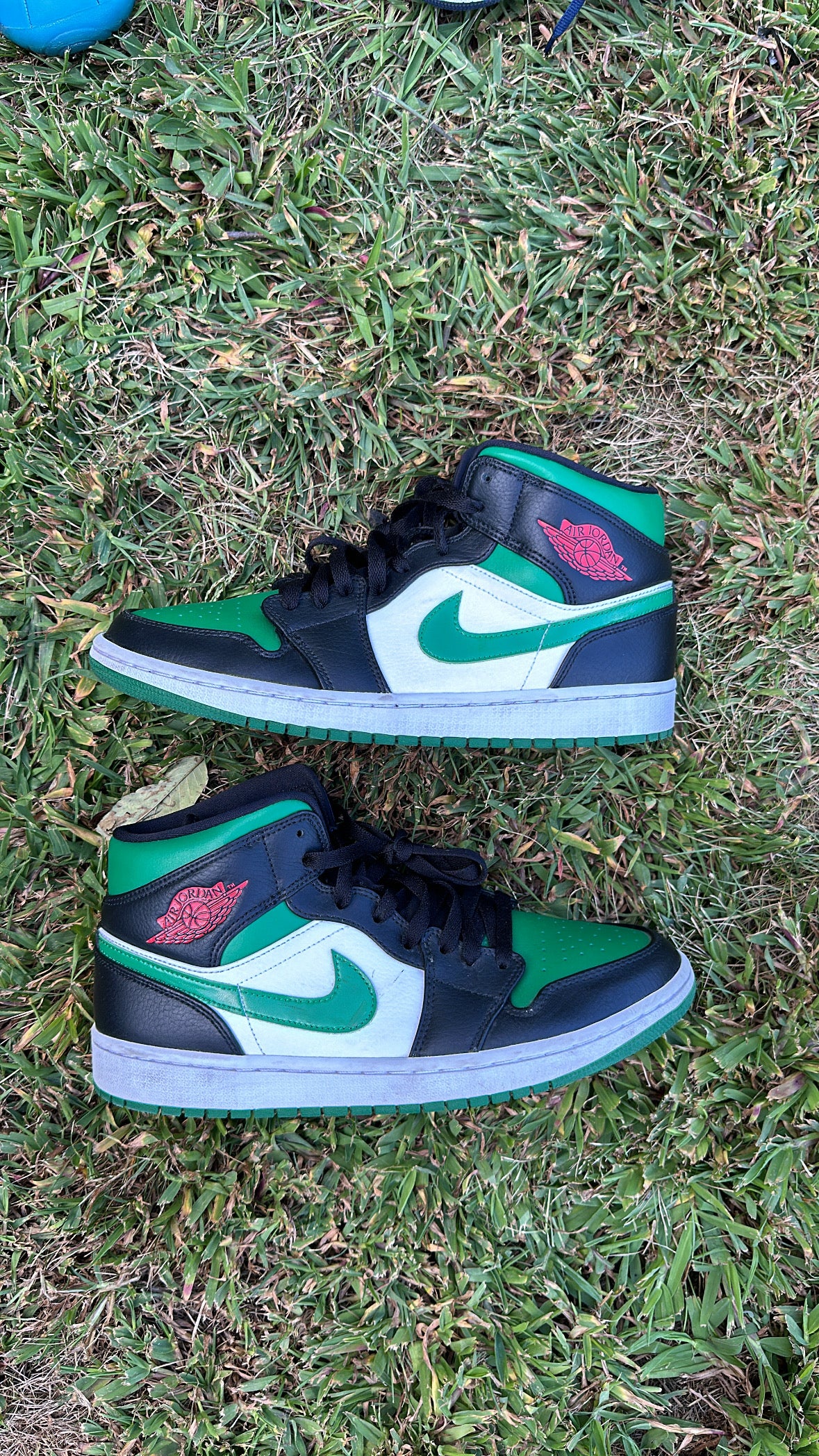 Jordan 1 high mid “”Green Toe”