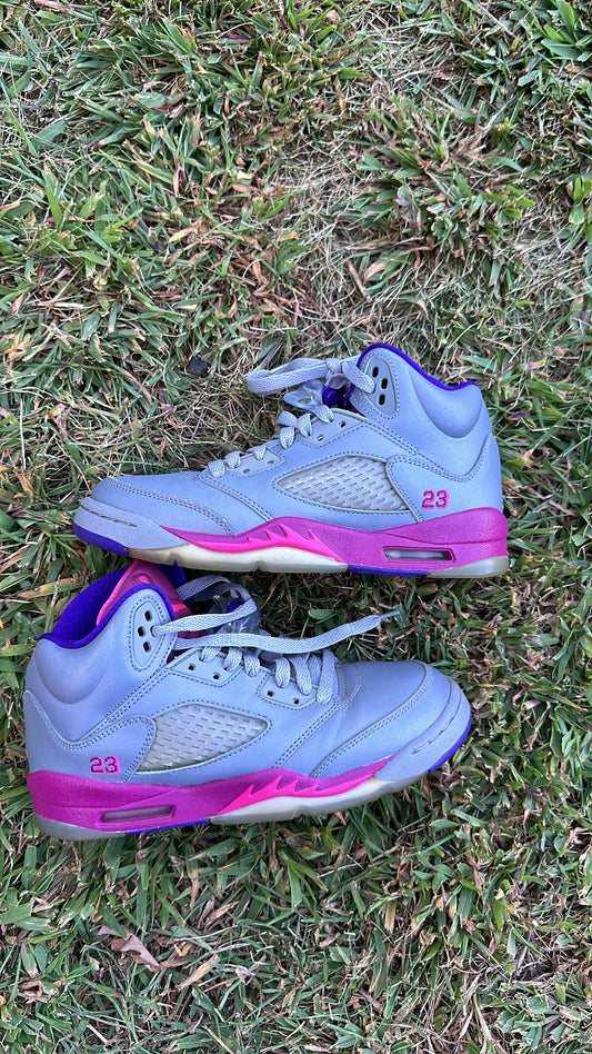 Jordan 5 “Cement Grey Pink” GS