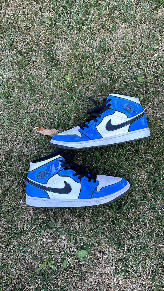 Jordan 1 high mid “Signal Blue” (13)