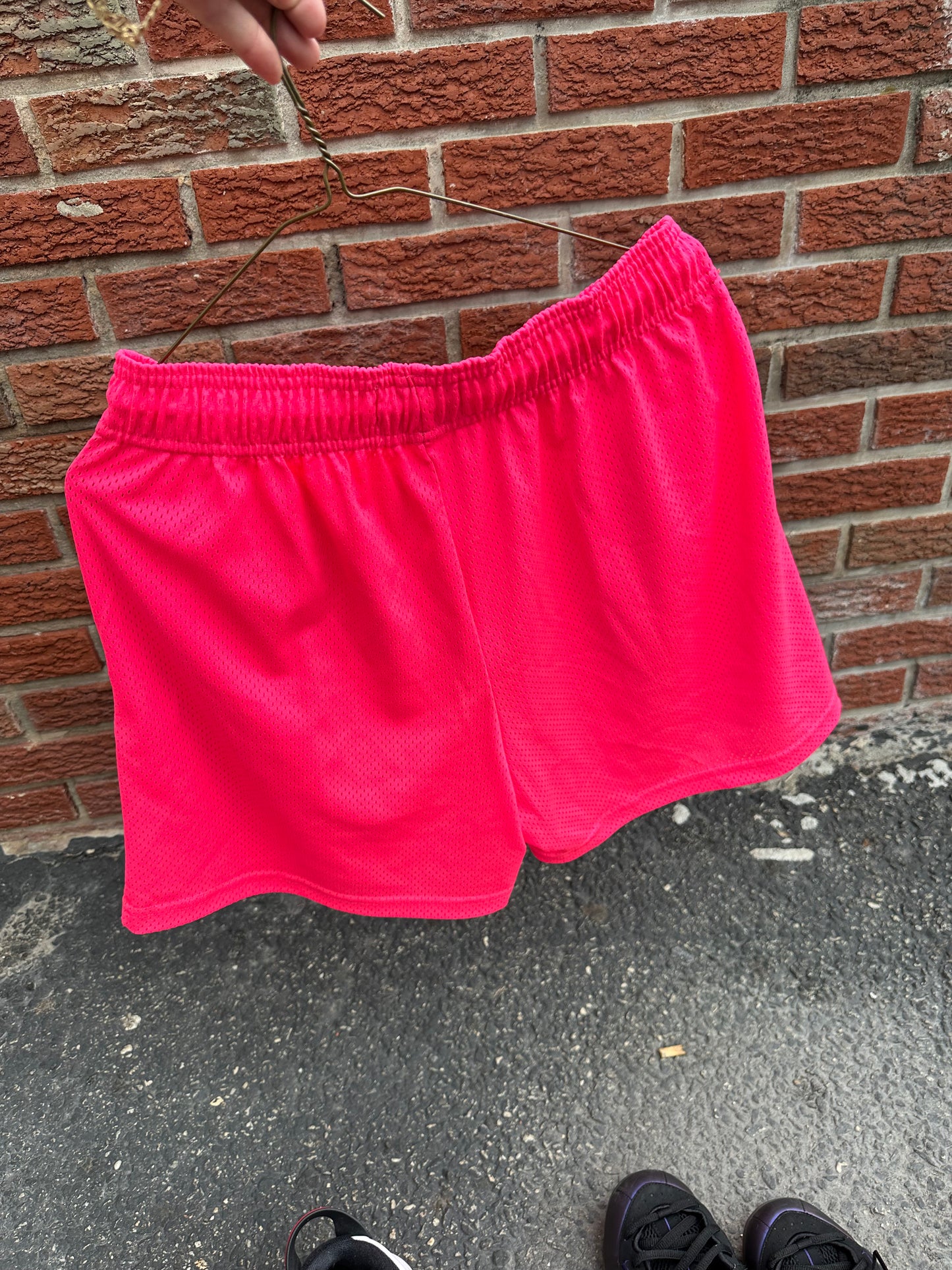 Eric Emanuel EE basic shorts “Pink/Navy”